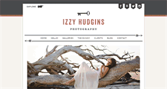 Desktop Screenshot of izzyhudgins.com